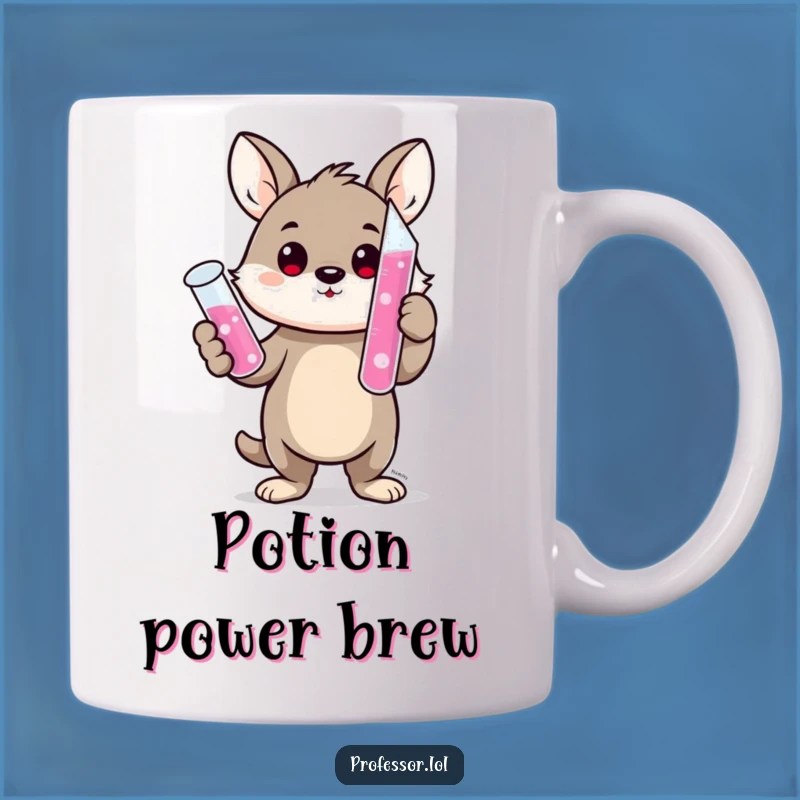 Funny Scientist Animal Mug: Perfect Gift for Budding Chemists!