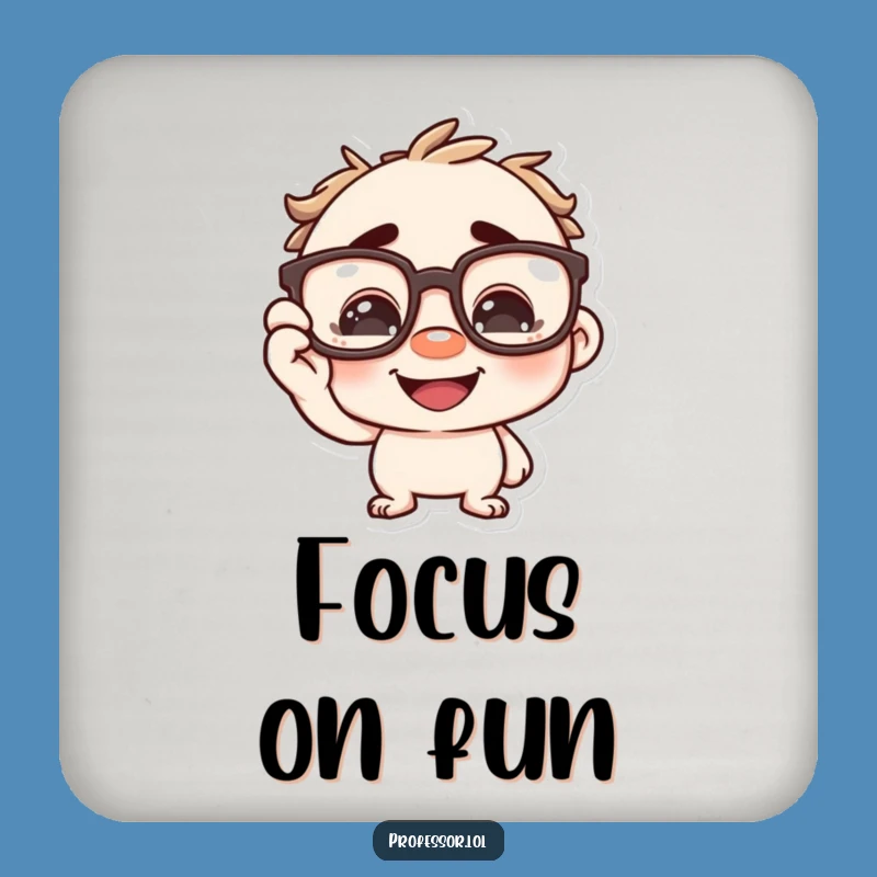 Funny Insight Coaster - Character Spectacles Protector Gift