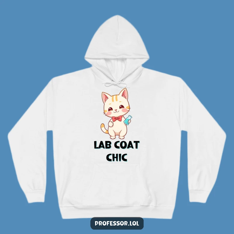 Funny Smart Cat Hoodie: Cozy and Clever Gift for the Intellectual