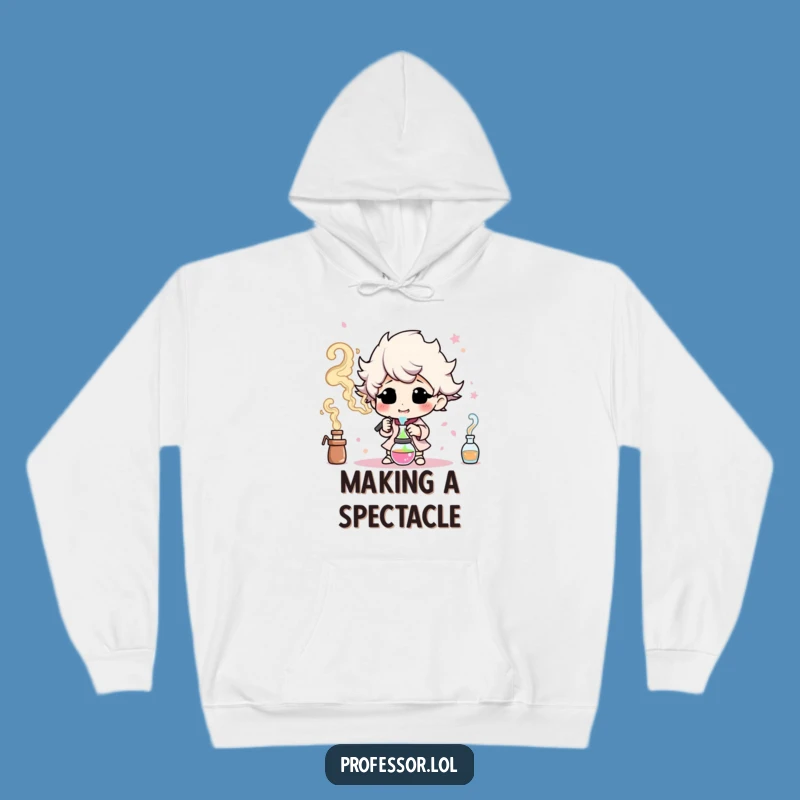 Cozy Funny Colorful Smoke Hoodie: Warmth Meets Creative Fun
