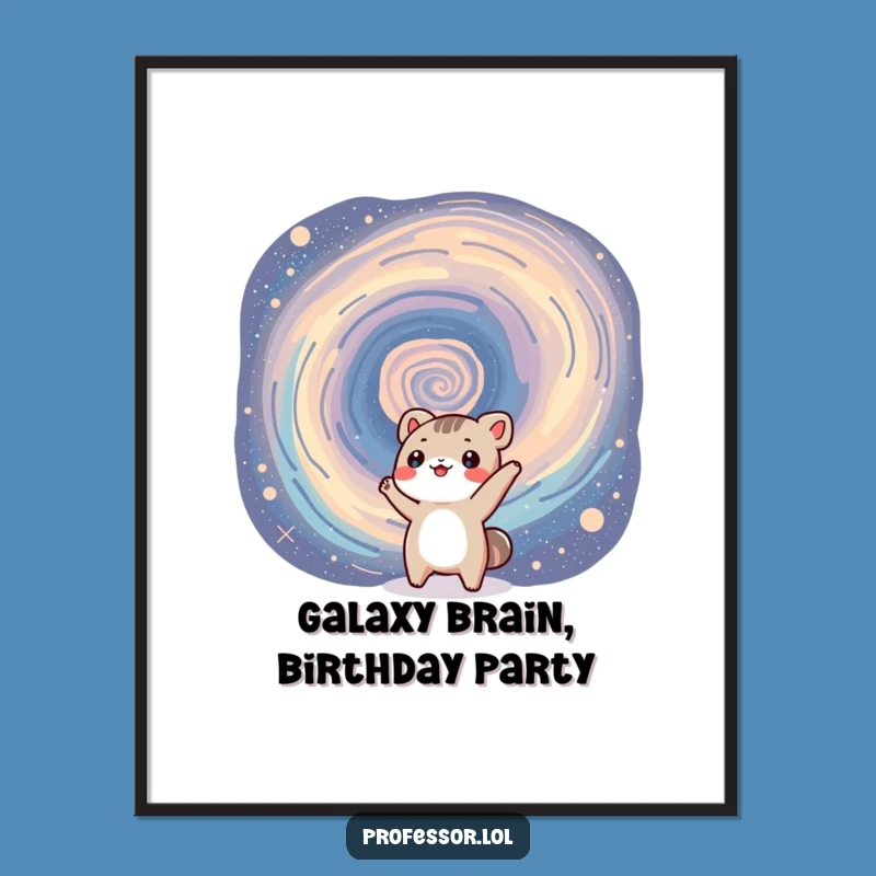 Funny Free Printable Wall Art: Animal & Galaxy Laughs Downloadable Poster Decor