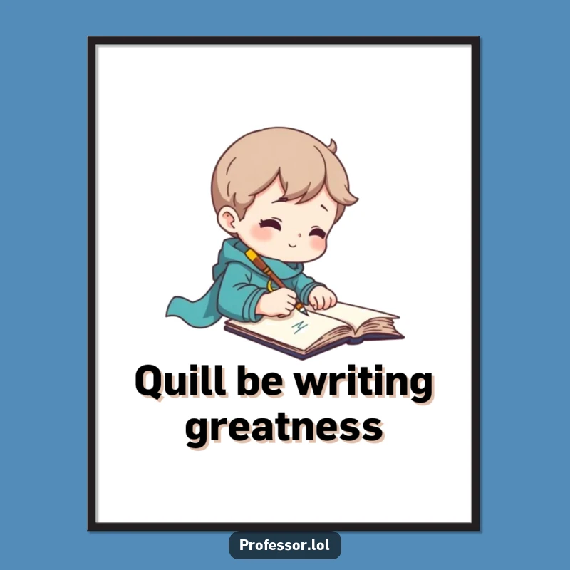 Funny Free Printable Wall Art: Writer's Inspiration Hub, Downloadable Literary Decor