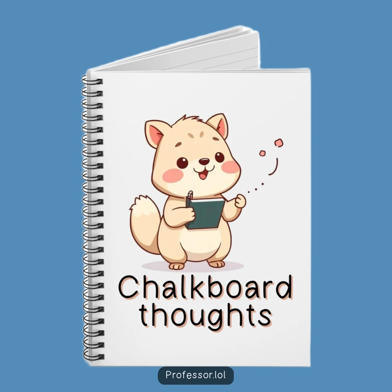 Funny Lecture Notebook - Animal Chalk Dust Journal Gift