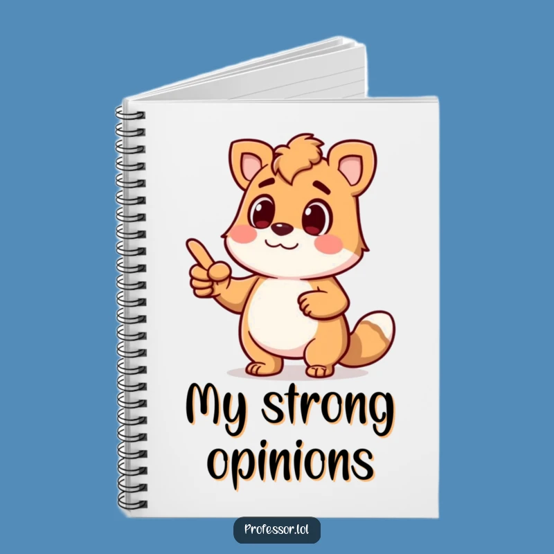 Funny Animal Lecture Notebook: Animated Pointer Ideas Journal Gift