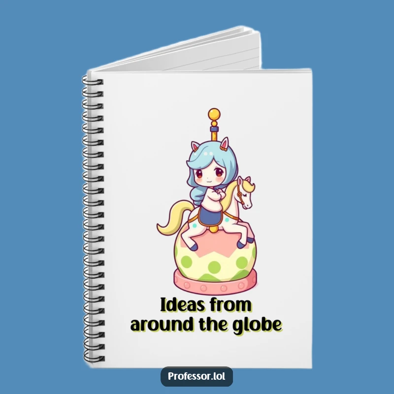 Funny Globe Rider Notebook: Jot Down Adventures with this Hilarious Journal