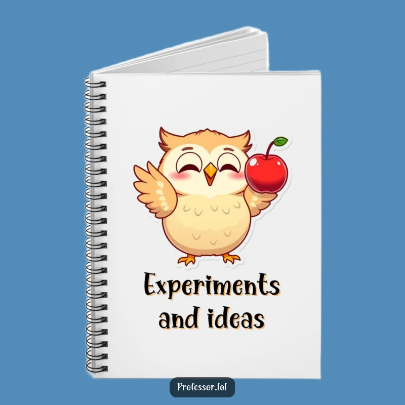 Funny Owl Physics Notebook: Jot Down Ideas with this Hilarious Scientist's Funny Gift!