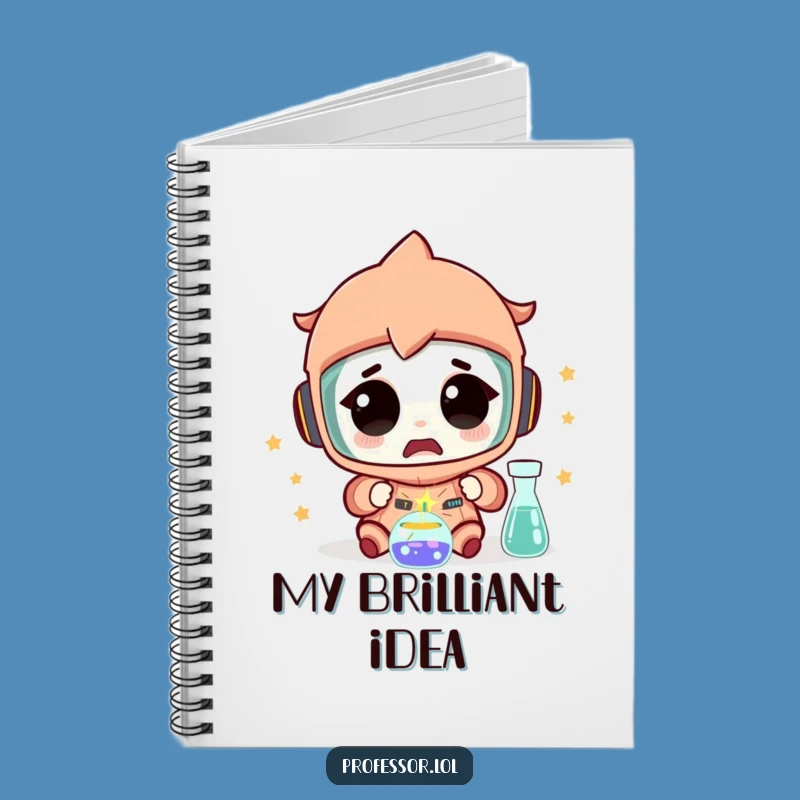 Funny Science Experiment Notebook: Amazed Discovery Journal Gift