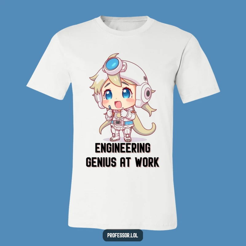 Funny Model Maker T-Shirt: Excitedly Examining Complex Creation, Great Gift