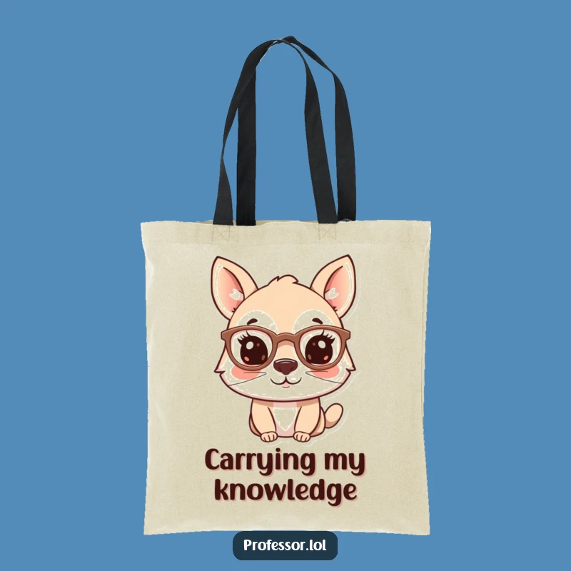 Funny Wise Animal Tote Bag - Stylish Carryall, Perfect Funny Gift Idea