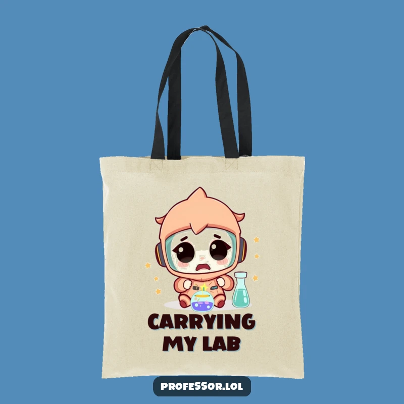 Funny Science Experiment Tote: Discovery Carry-All Gift Bag