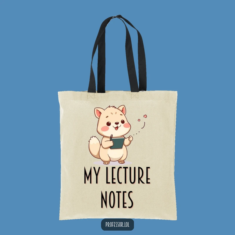 Funny Educator's Tote Bag - Animal Chalk Dust Lecture Gift